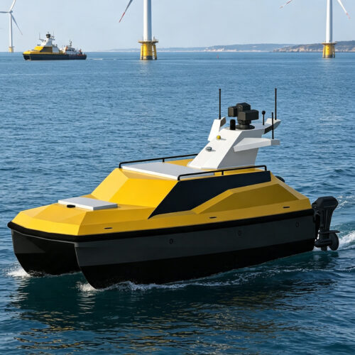 H600 Long Endurance Large Diesel Range Extender Survey USV