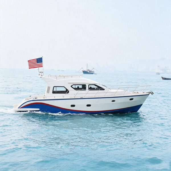 SP490 Family Flybridge Yacht Multi-Cabin Full Kitchen & Bathroom