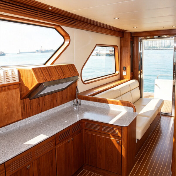 SP490 Family Flybridge Yacht Multi-Cabin Full Kitchen & Bathroom