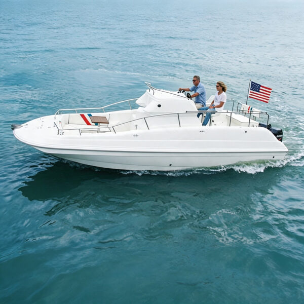 SP760 Shallow-V Center Console Stable Offshore Fishing Boat