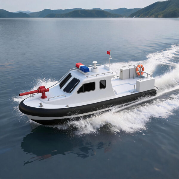 SA04 Shipborne Dual-Mode Firefighting & Law Enforcement USV with Water Cannon