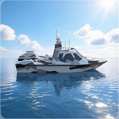 SA06 Shipborne Davit-Launched High-Precision Hydrographic Survey USV