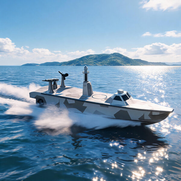 SA07 Container-Transportable Police USV with 50 Knots High Speed