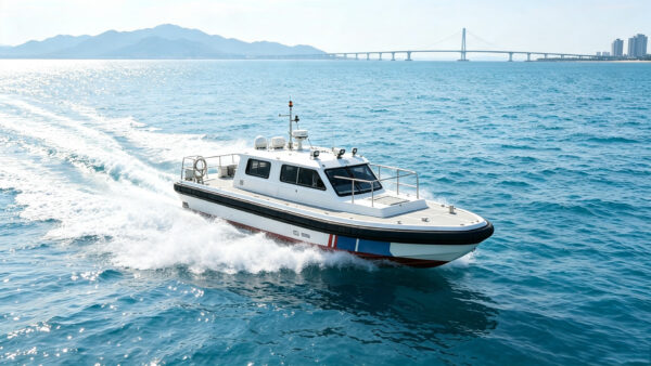 ST03 Large Rigid Inflatable Unsinkable Collision Resistant Work Boat