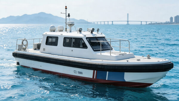 ST03 Large Rigid Inflatable Unsinkable Collision Resistant Work Boat