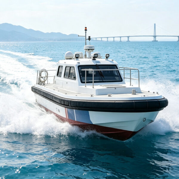 ST03 Large Rigid Inflatable Unsinkable Collision Resistant Work Boat