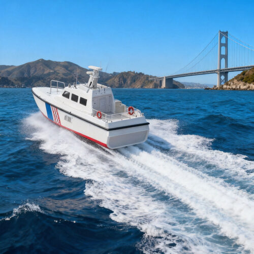 ST10 Offshore Stealth Quad Engine Quad Propeller Patrol Boat