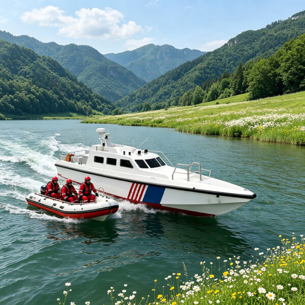 ST10 Offshore Stealth Quad Engine Quad Propeller Patrol Boat