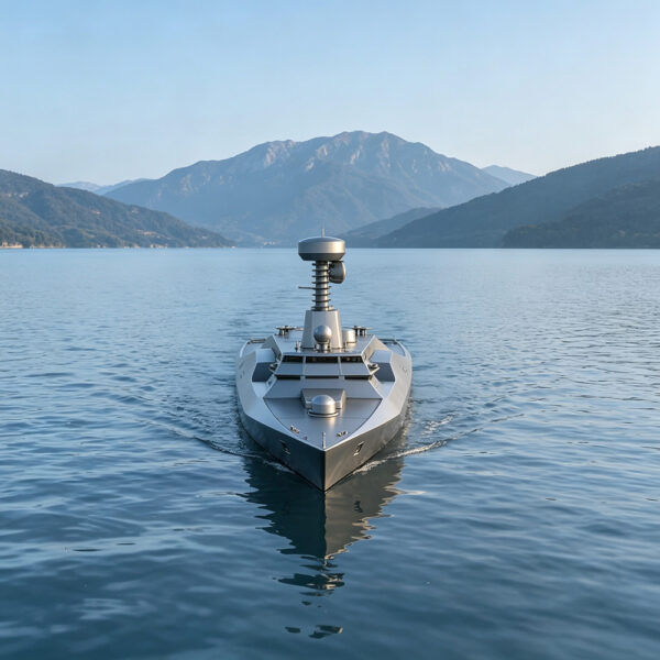 SU04 Semi-Submersible Stealth Dual-Draft USV
