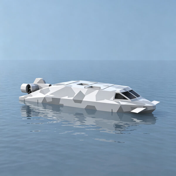 SU05 Dual-Mode Surface & Subsurface Heavy Payload USV