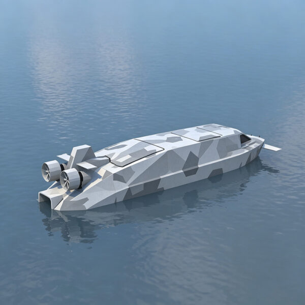 SU05 Dual-Mode Surface & Subsurface Heavy Payload USV